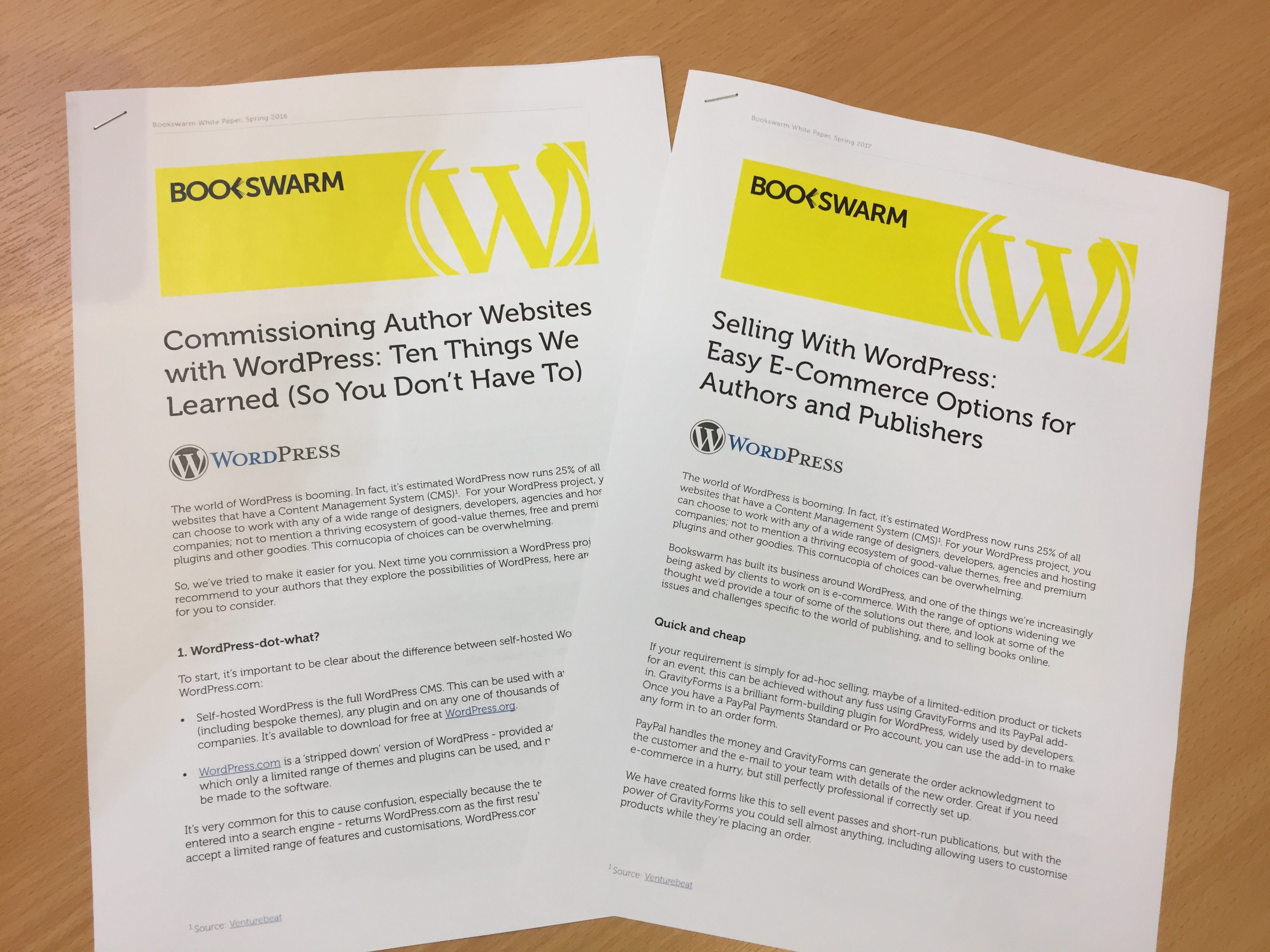 Download our latest White Paper on e-commerce options for WordPress