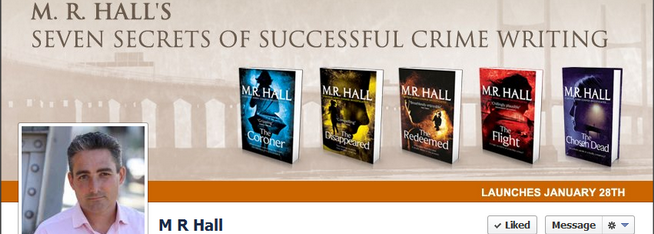 Coming soon: social media campaign for crime author M. R. Hall